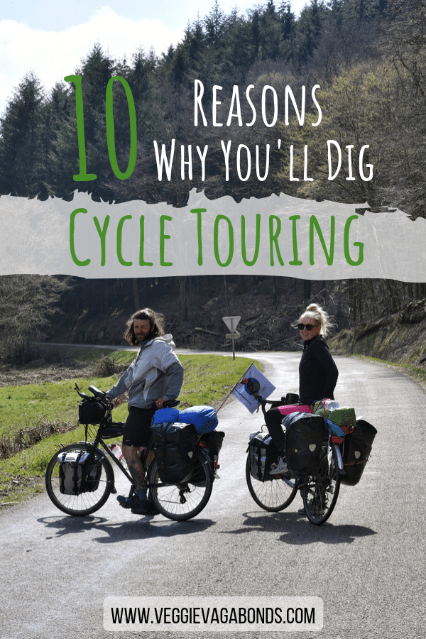 Bike touring pin
