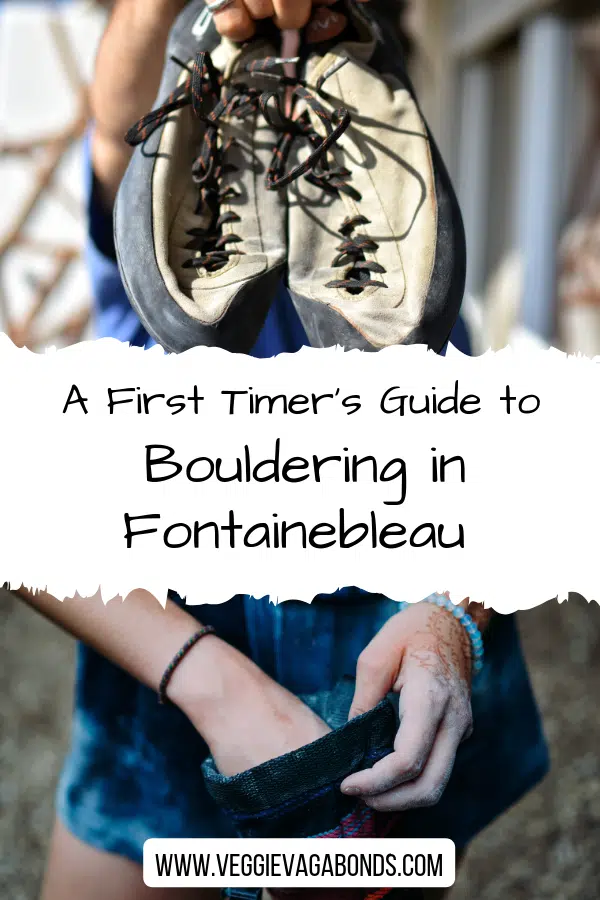 Bouldering in Fontainebleau