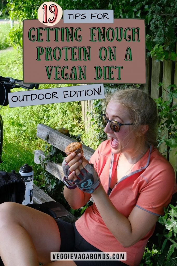 Protein on a vegan diet pin