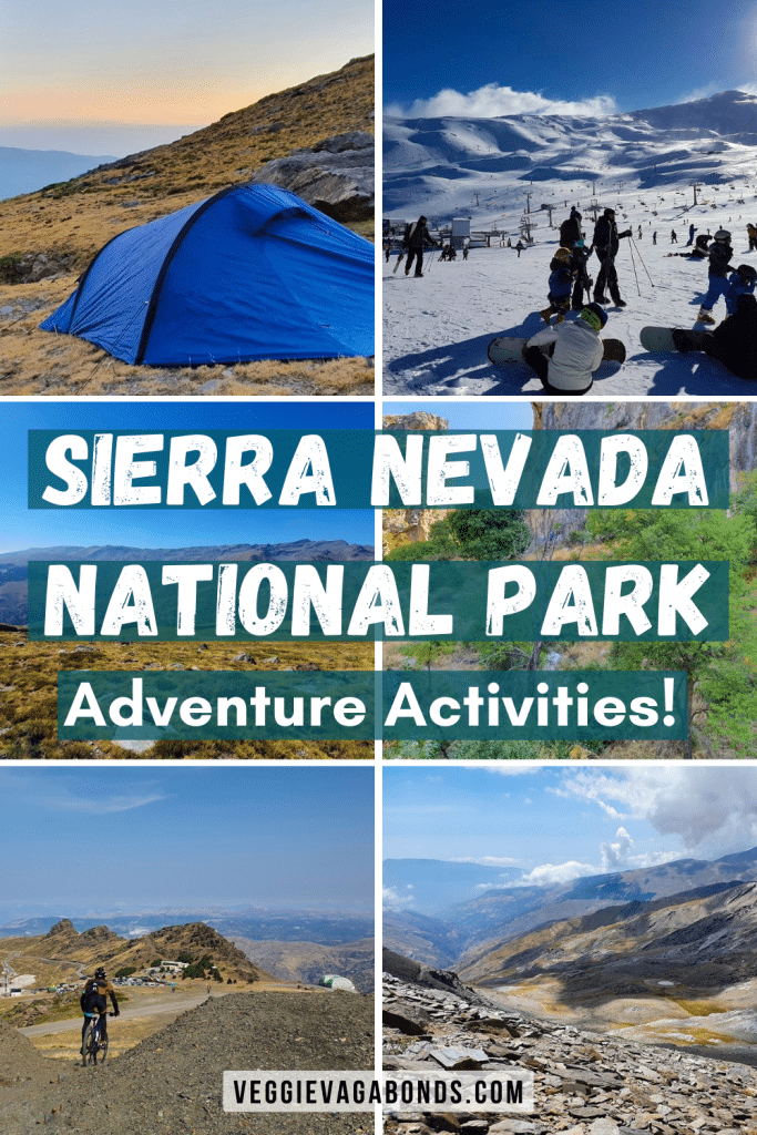 Sierra Nevada National Park Adventure Activities Pin