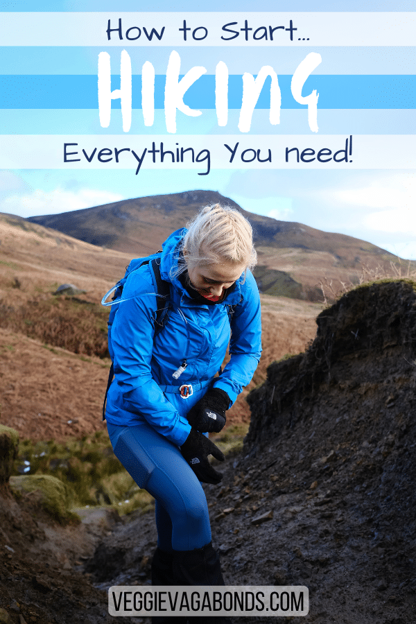 Hiking for beginners tips Pin