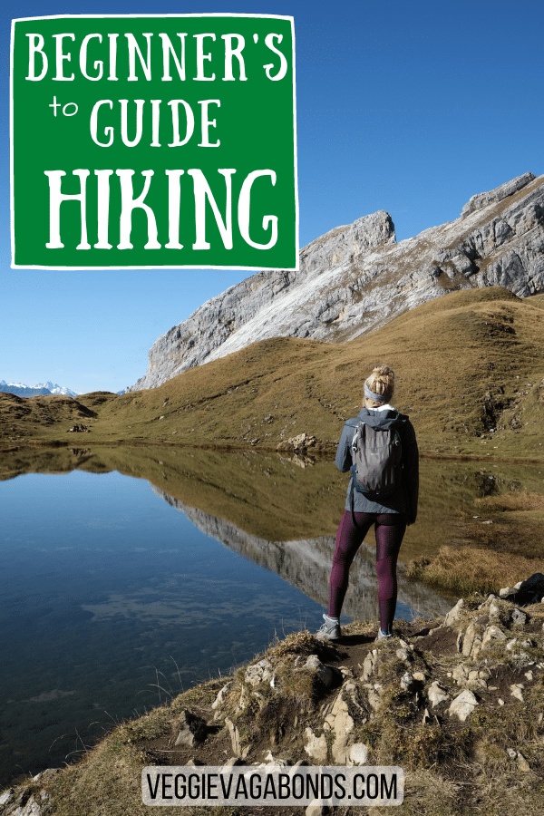 Hiking for beginners pin