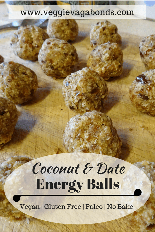 Coconut and Date Energy Balls