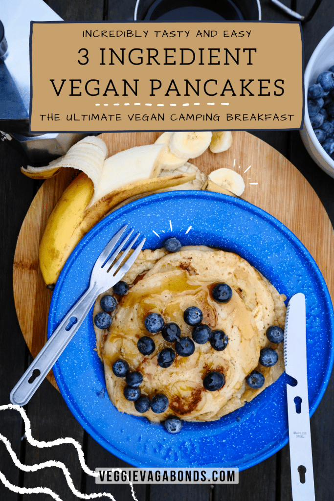 3 Ingredient Vegan Pancakes