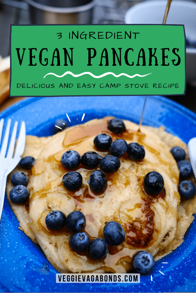 3 ingredient vegan pancakes