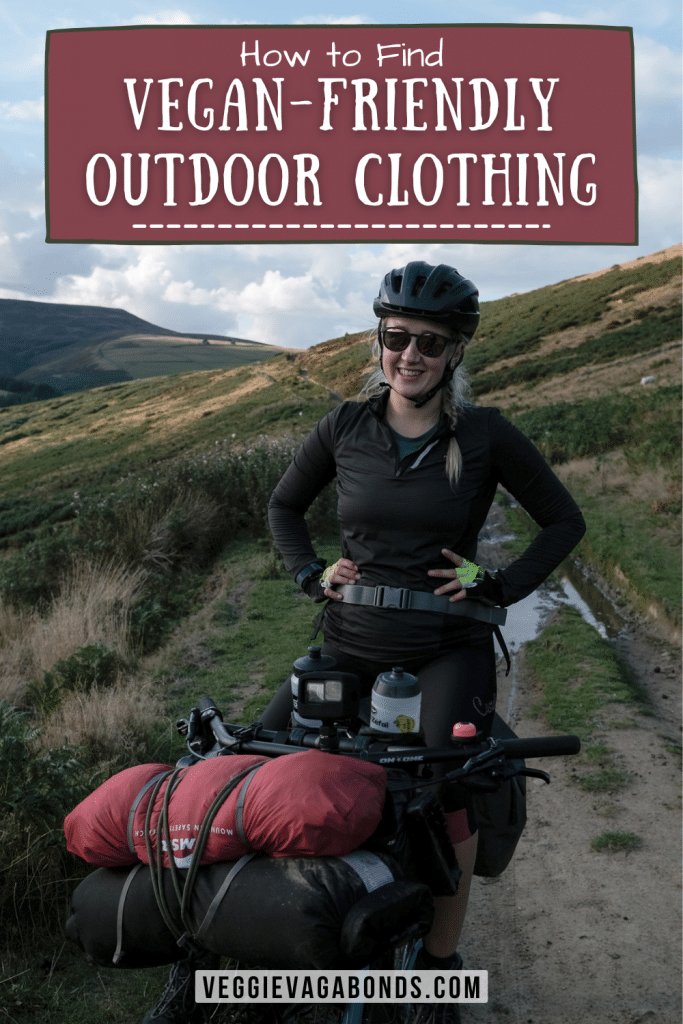 How to find vegan-friendly clothing for the outdoors pin