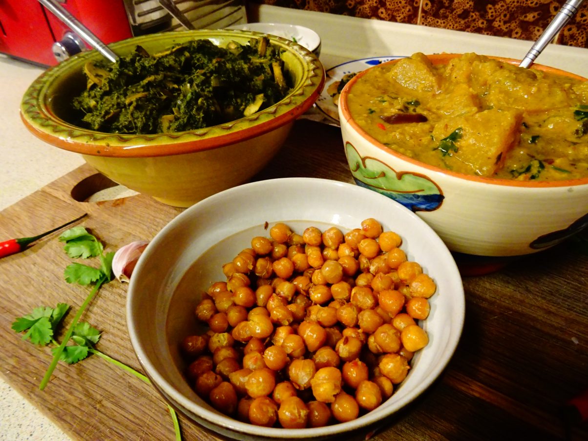 Curried Roasted Chickpeas Recipe