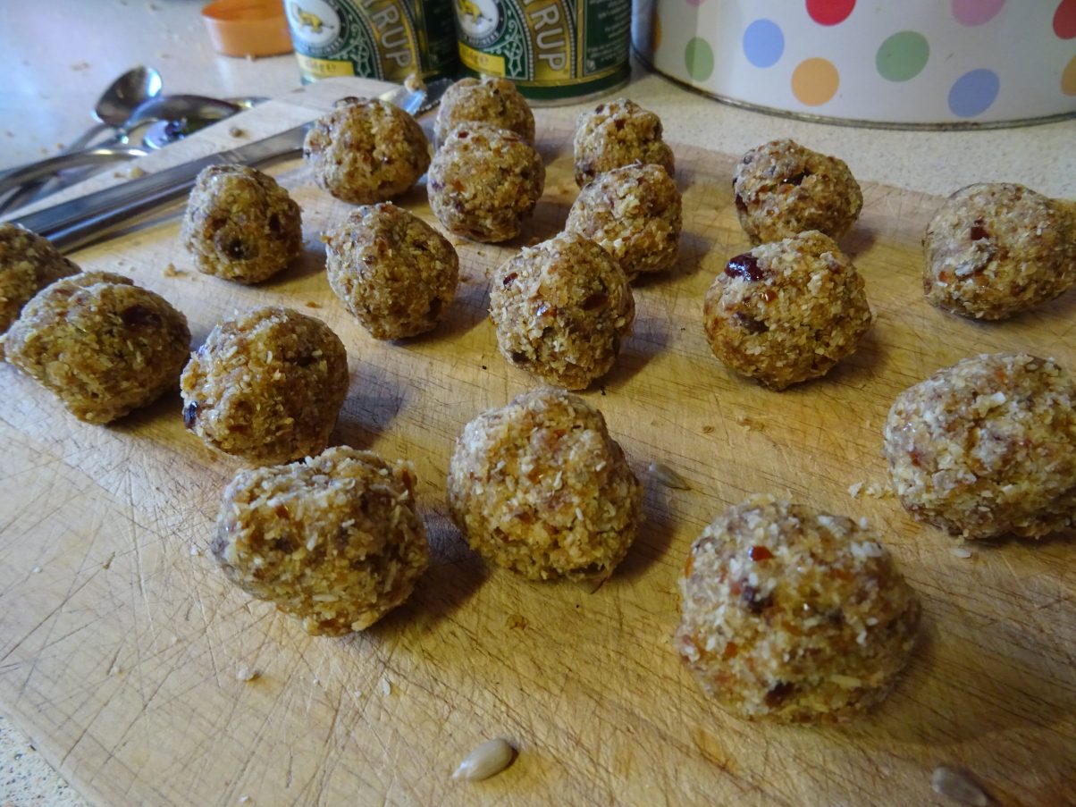 Coconut and Date Energy Balls