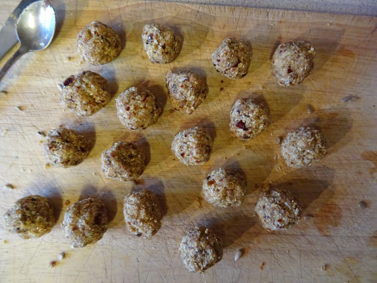 Coconut and Date Energy Balls