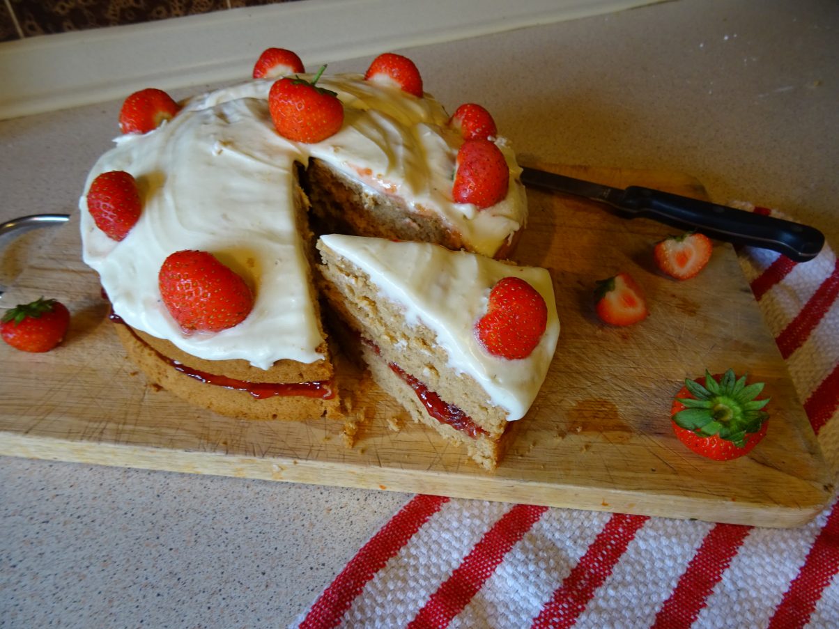 The Best Ever Vegan Victoria Sponge Cake