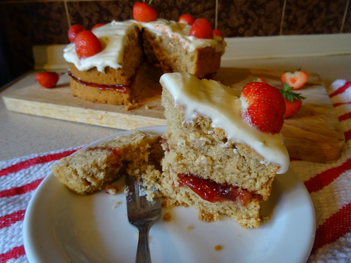 The Best Ever Vegan Victoria Sponge Cake