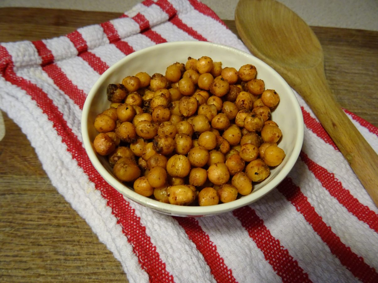 Curried Roasted Chickpeas Recipe