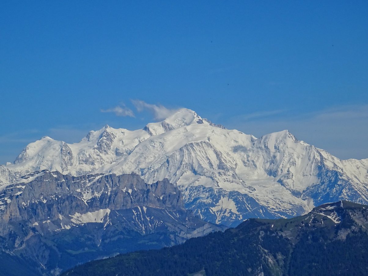 Mont Blanc France hiking