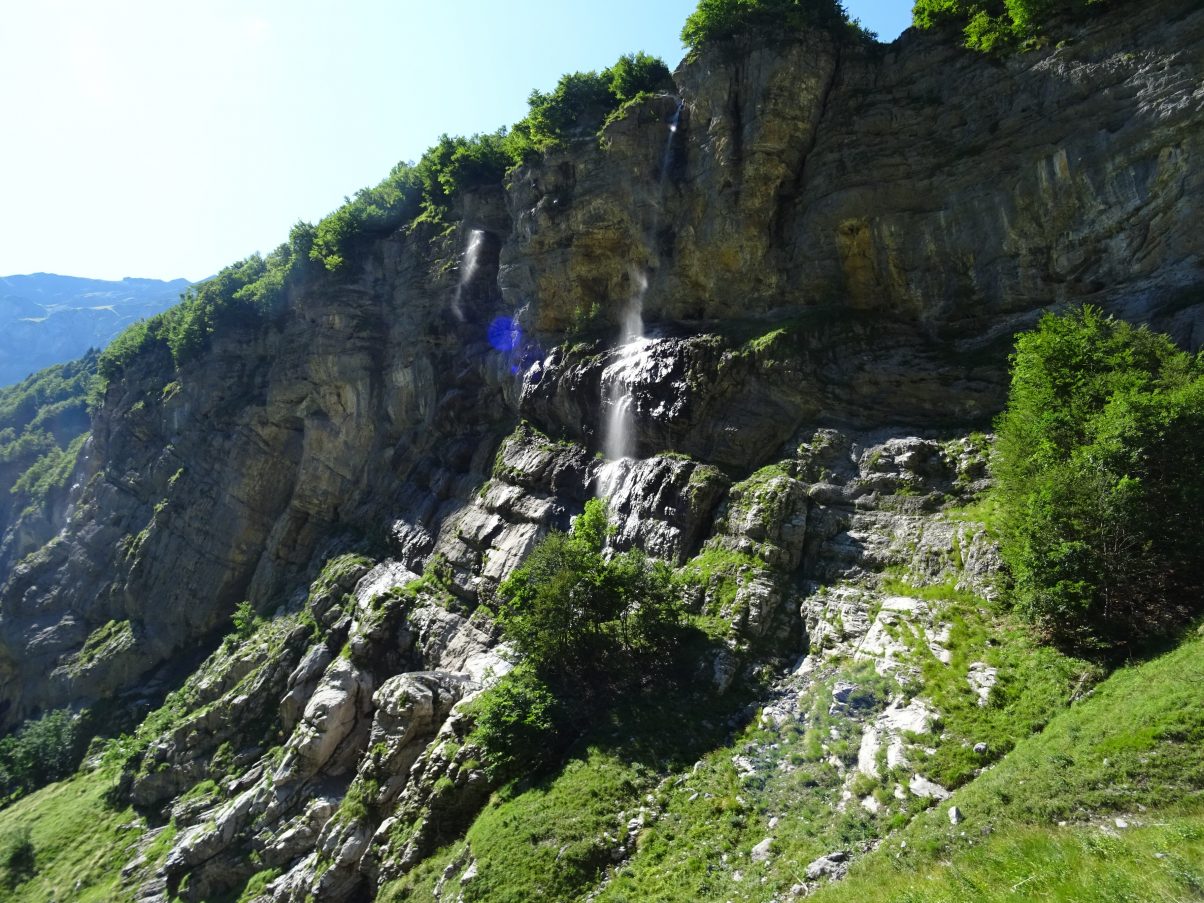 Stunning waterfalls near The End of the World