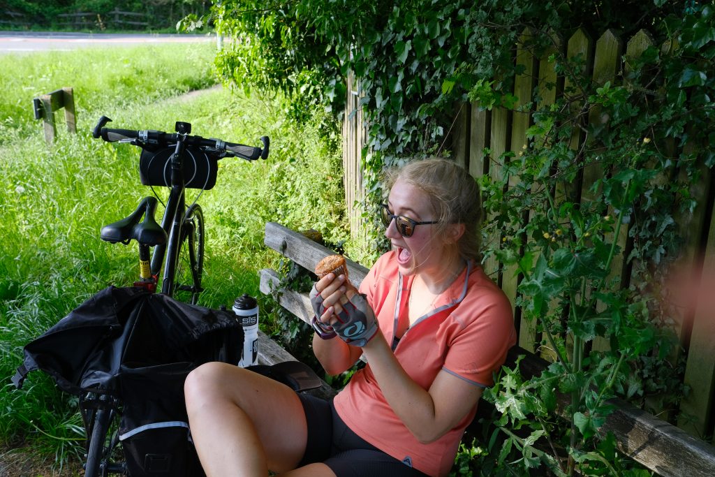 Cycle touring food