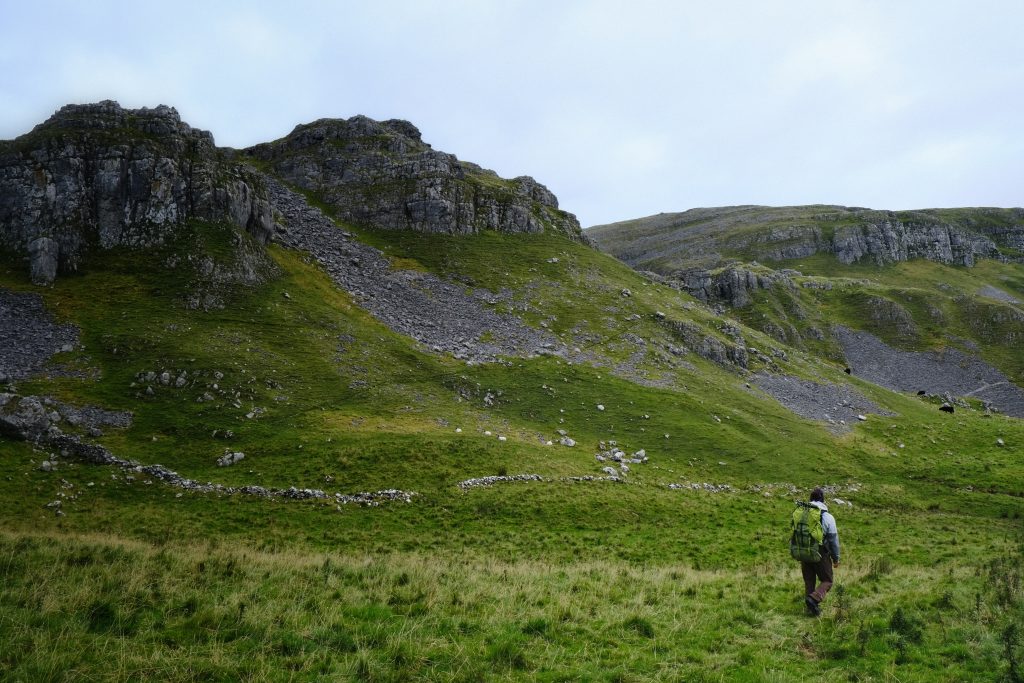 Finding a wild camping spot in the Yorkshire Dales