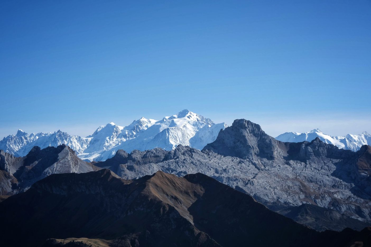 Mont Blanc Mountain, France