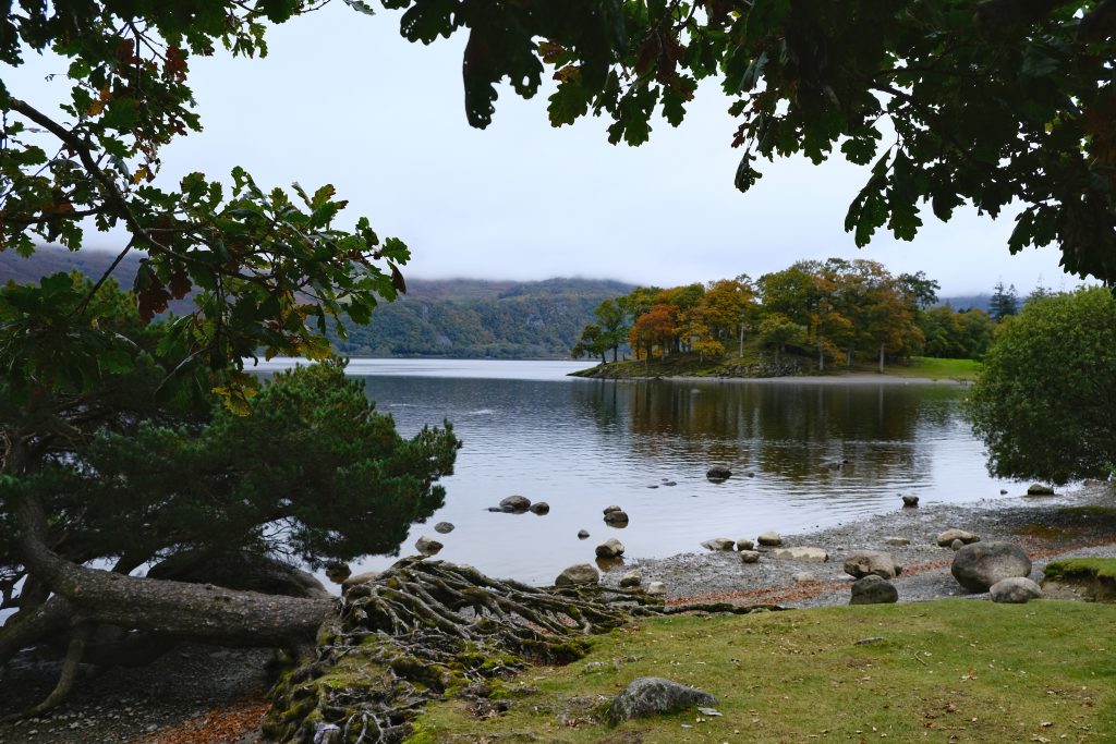 Derwentwater Lakes near Keswick on the Cumbria Way