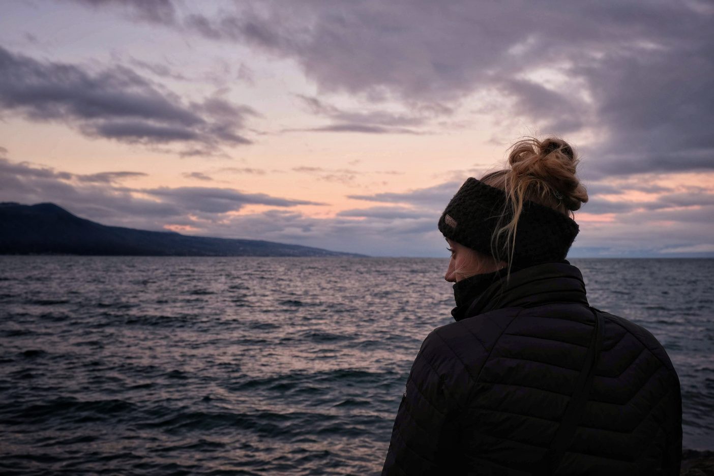 Sunrise over Lac Leman 