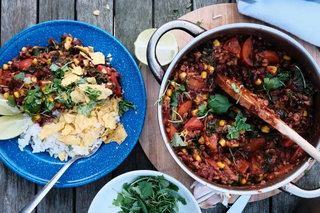 Vegan Campfire Chili