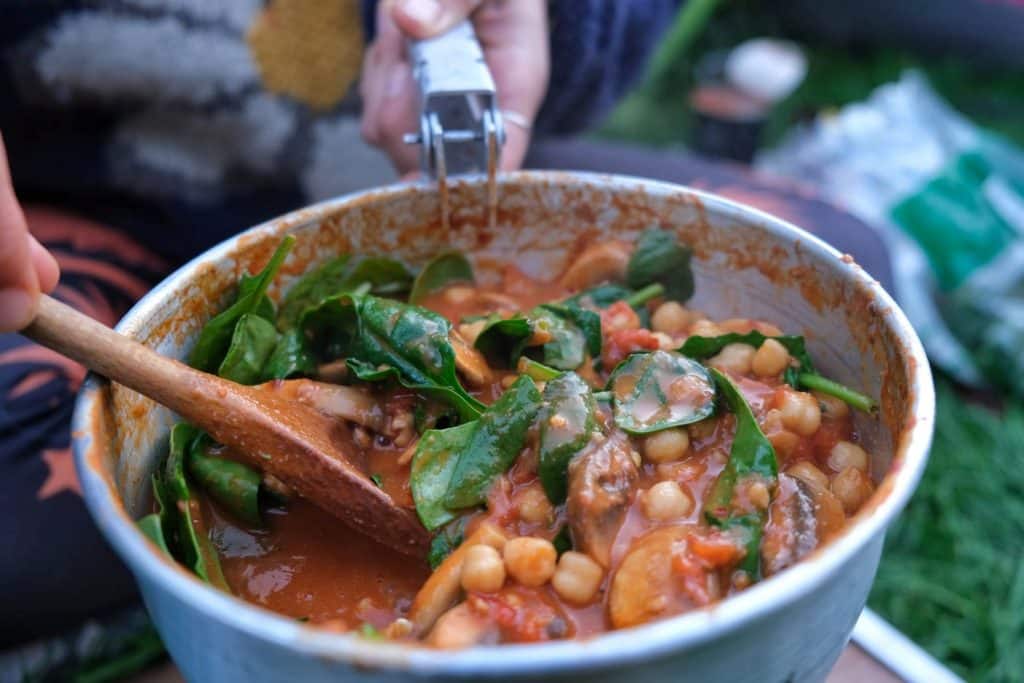 Vegan peanut curry