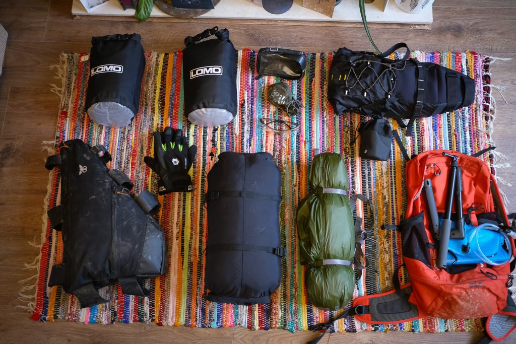 Winter bikepacking packing list