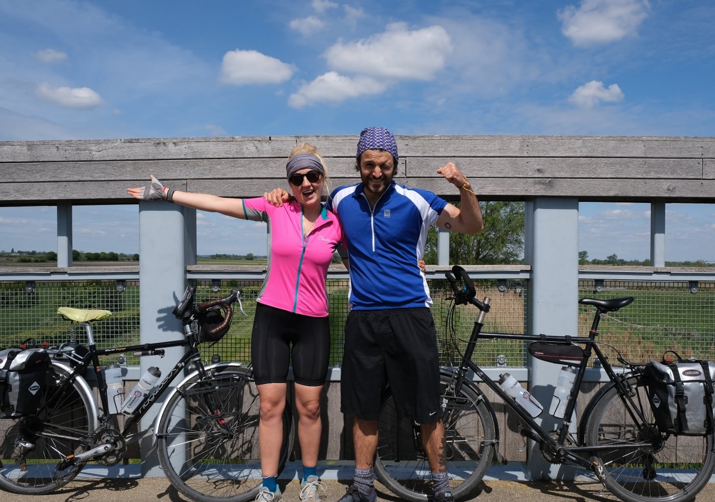 Vegan cycle tourers