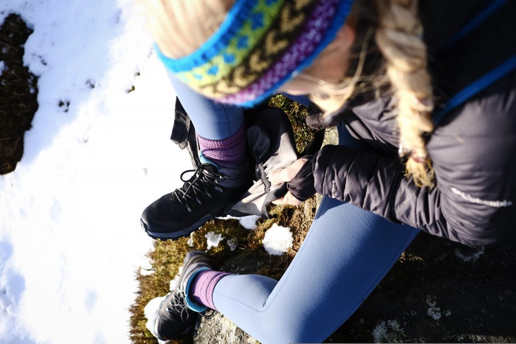 Gore-tex waterproof walking boots