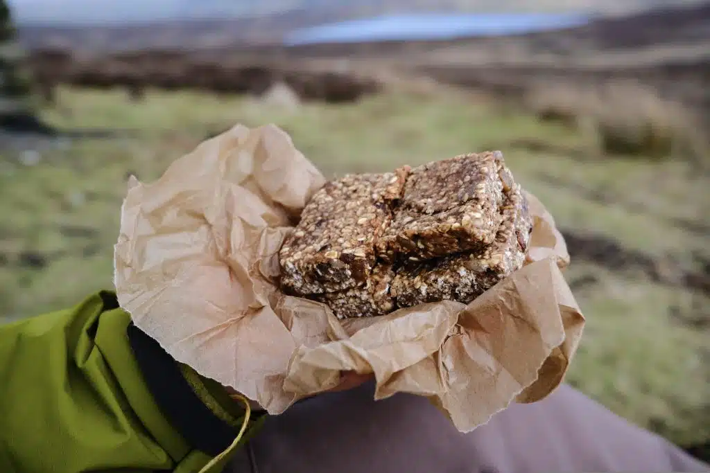 Vegan protein flapjacks 