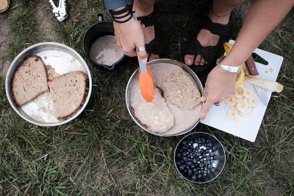 camping french toast 