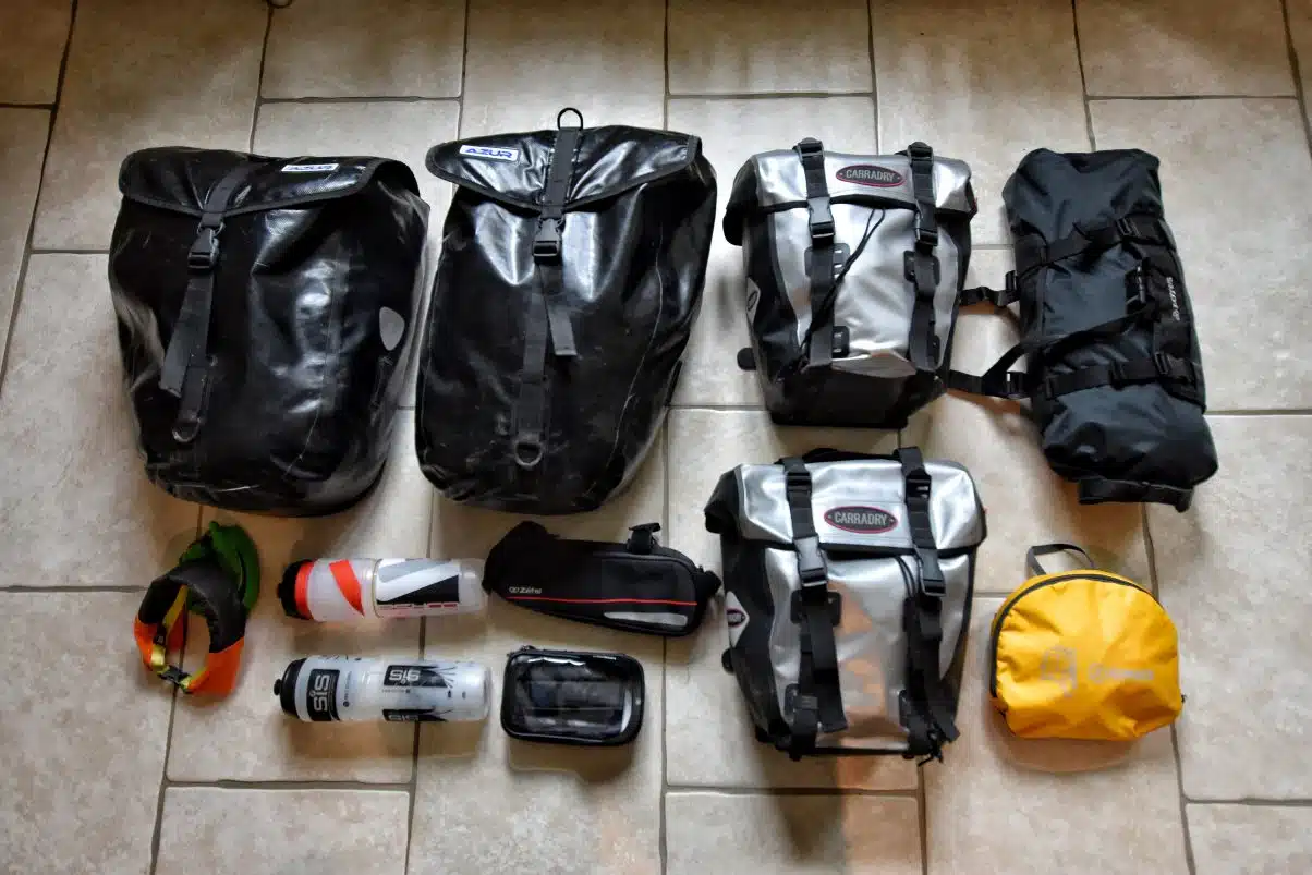 Our England to India Bike Touring Packing List