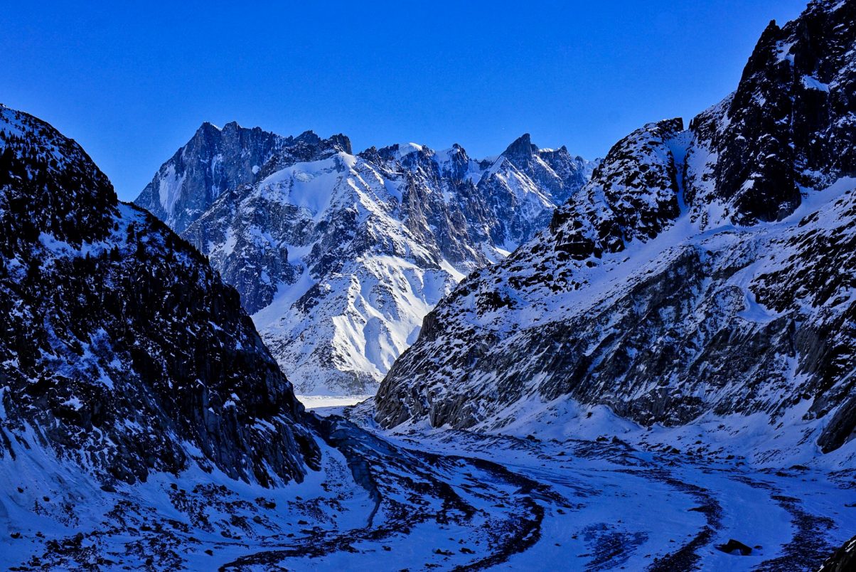 Mer de Glace from Chamonix, France