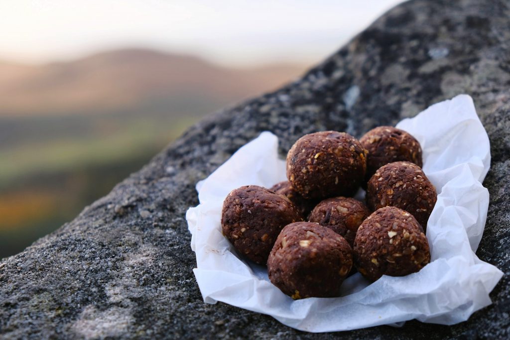 Plant-based snacks energy balls