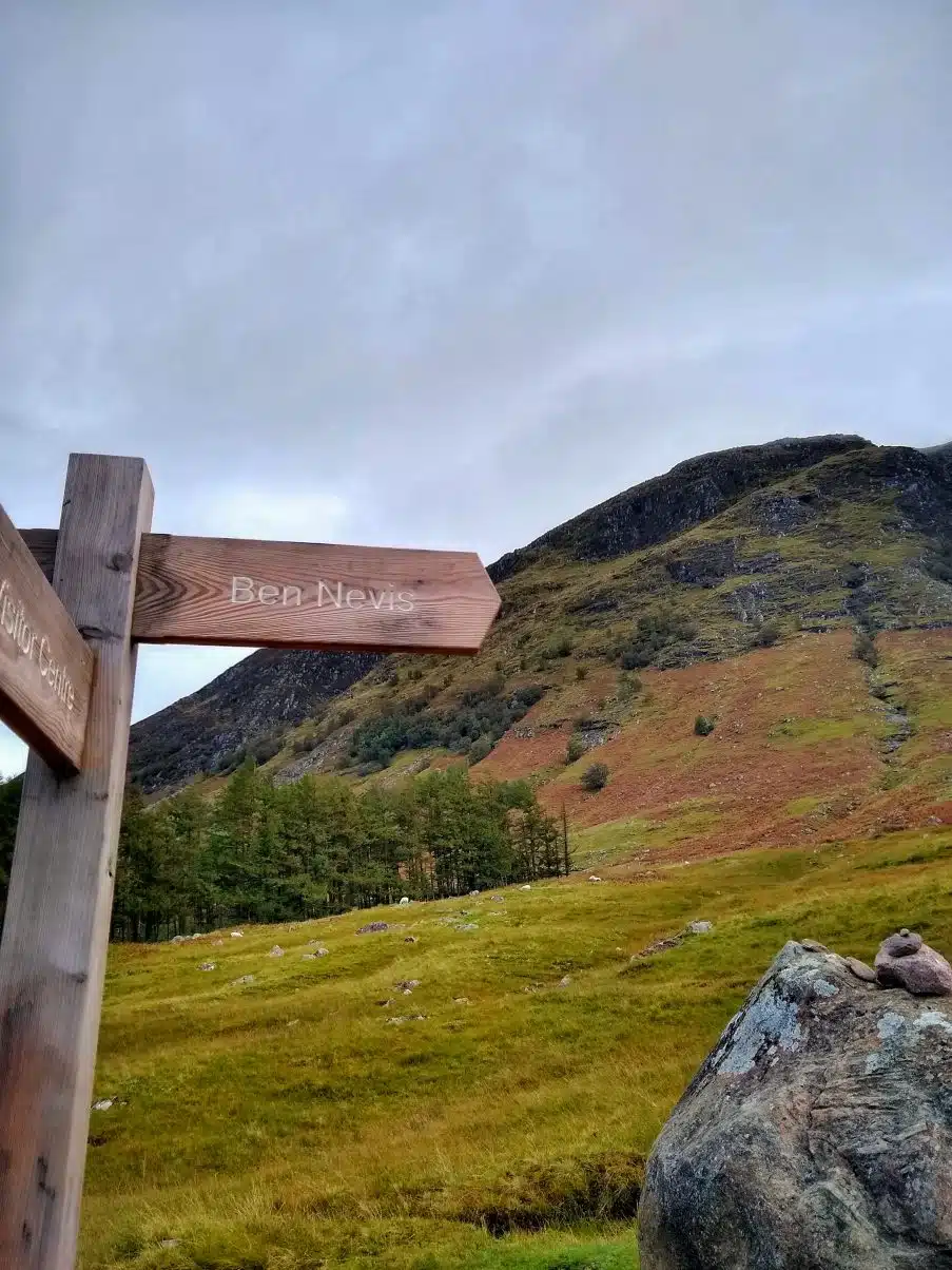 Ben Nevis walk start
