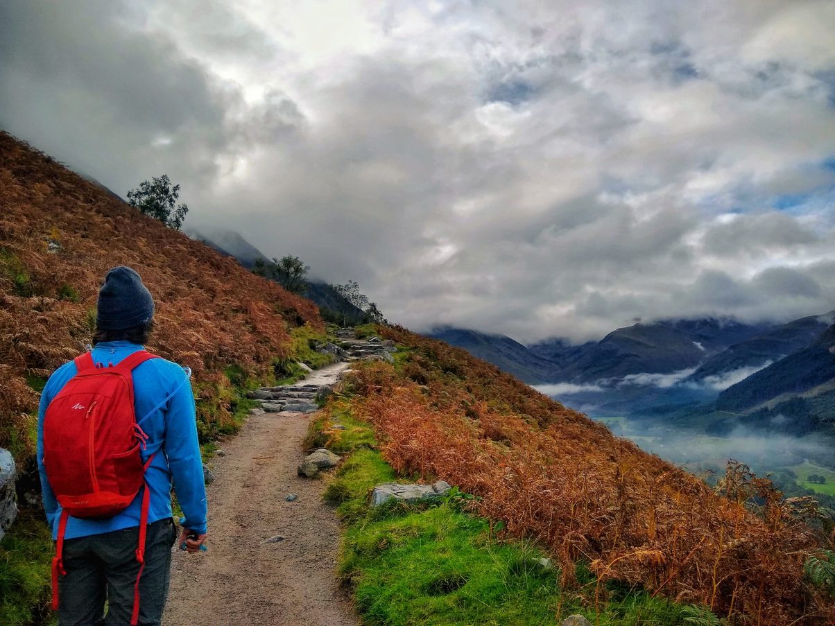 Ben Nevis walk route 