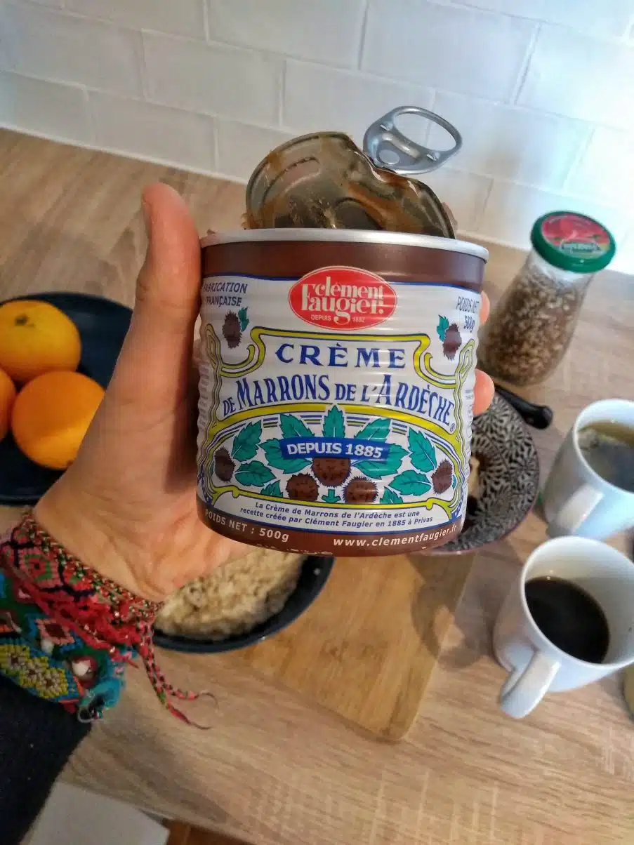Creme de Marron Spread Vegan France 