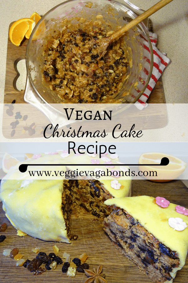 Vegan Christmas Cake Recipe