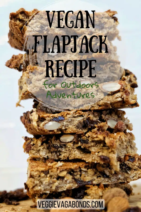 Vegan Flapjack Recipe pin