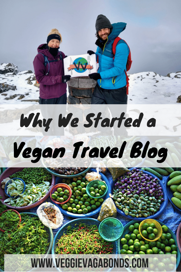 Why we started a vegan travel blog