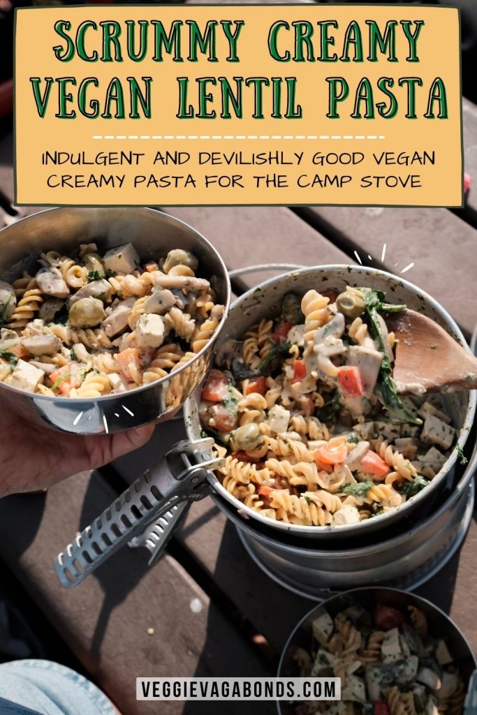 Vegan Creamy Lentil Pasta