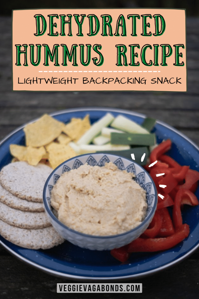 dehydrated hummus recipe vegan backpacking