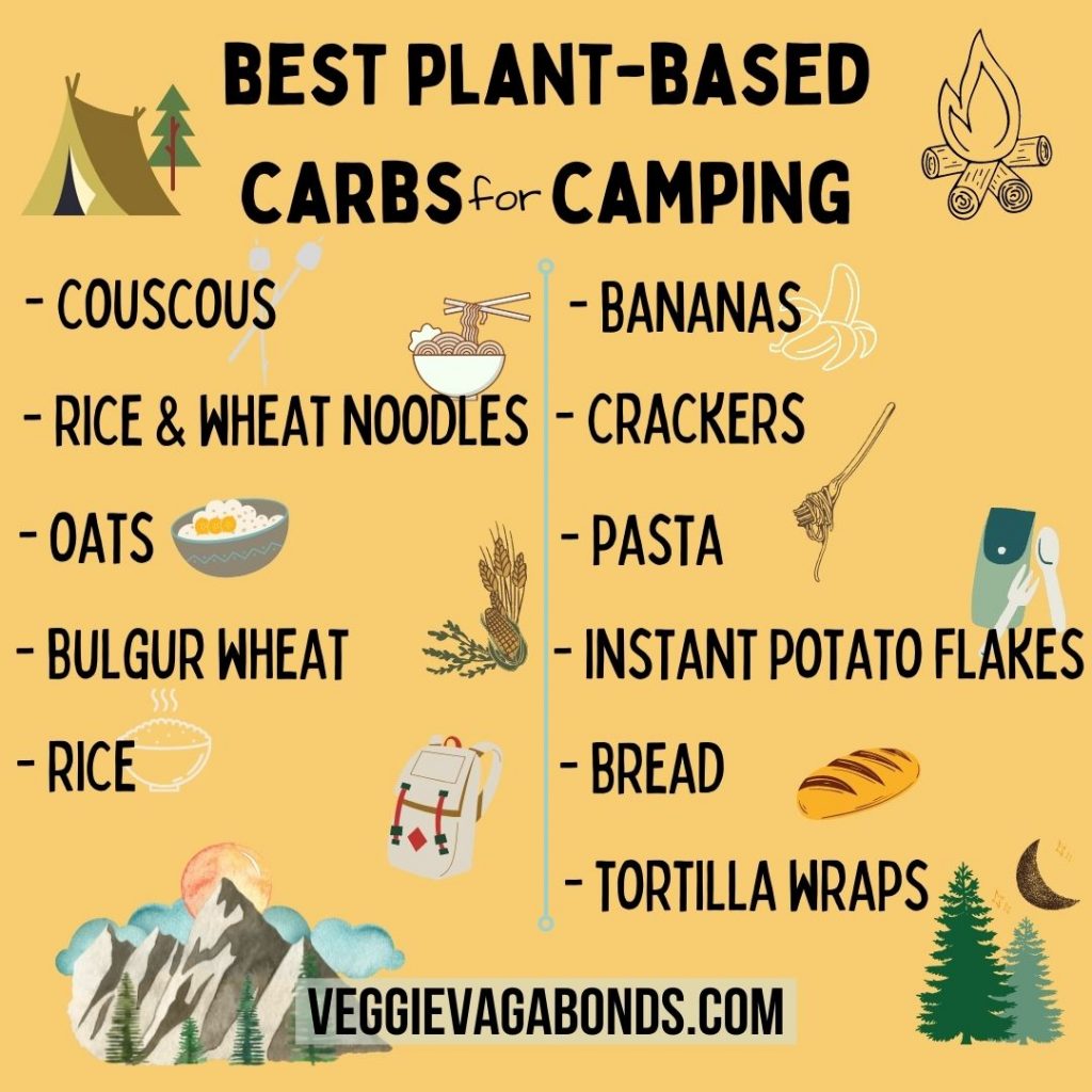 Best Plant-Based Carbs for Camping