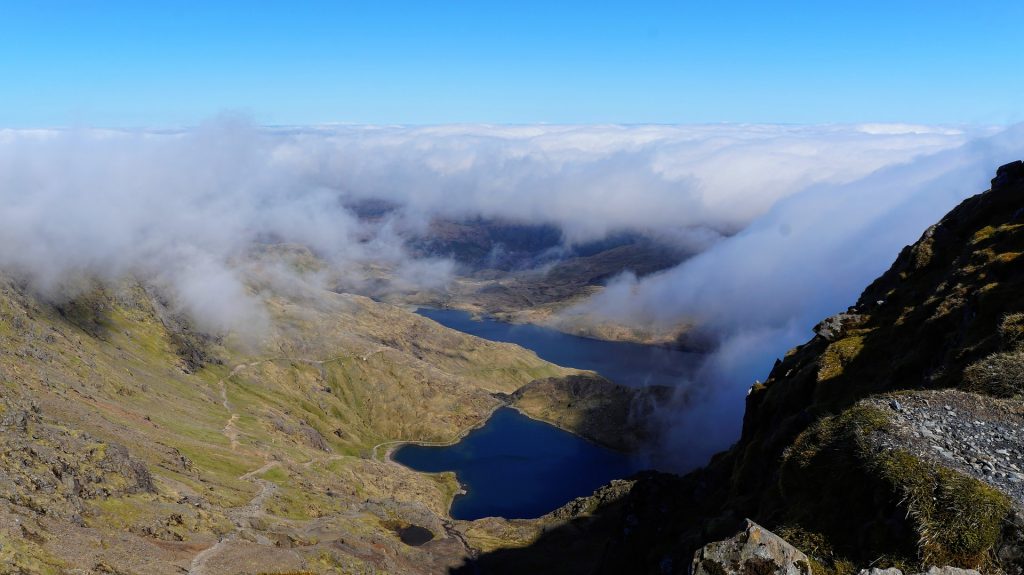 Hiking the Pyg Track Snowdon