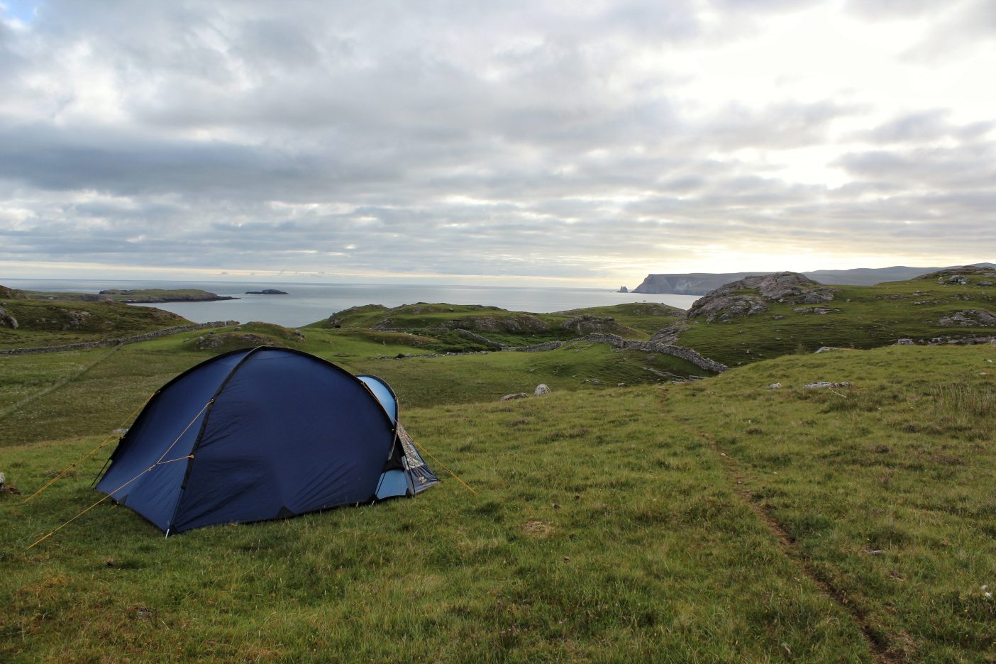Wild camping on the NC500, Campervan Scotland