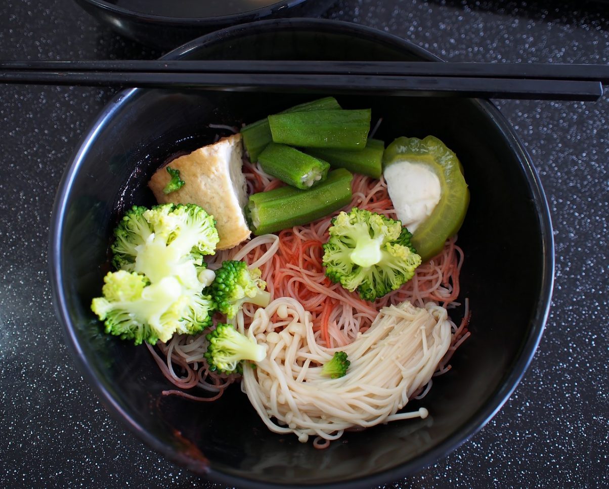 tofo noodles with vegetables in singapore