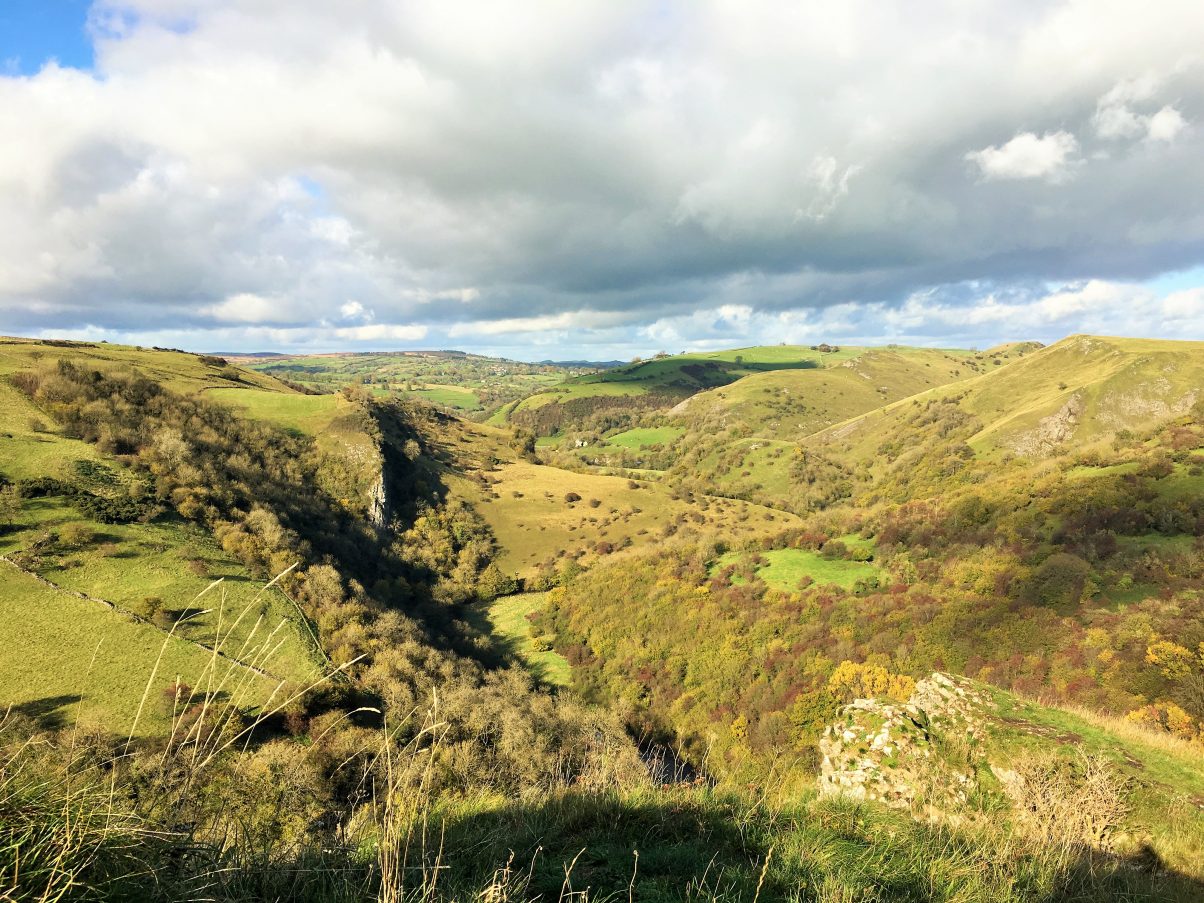 Thors Cave a famous Peak District walks